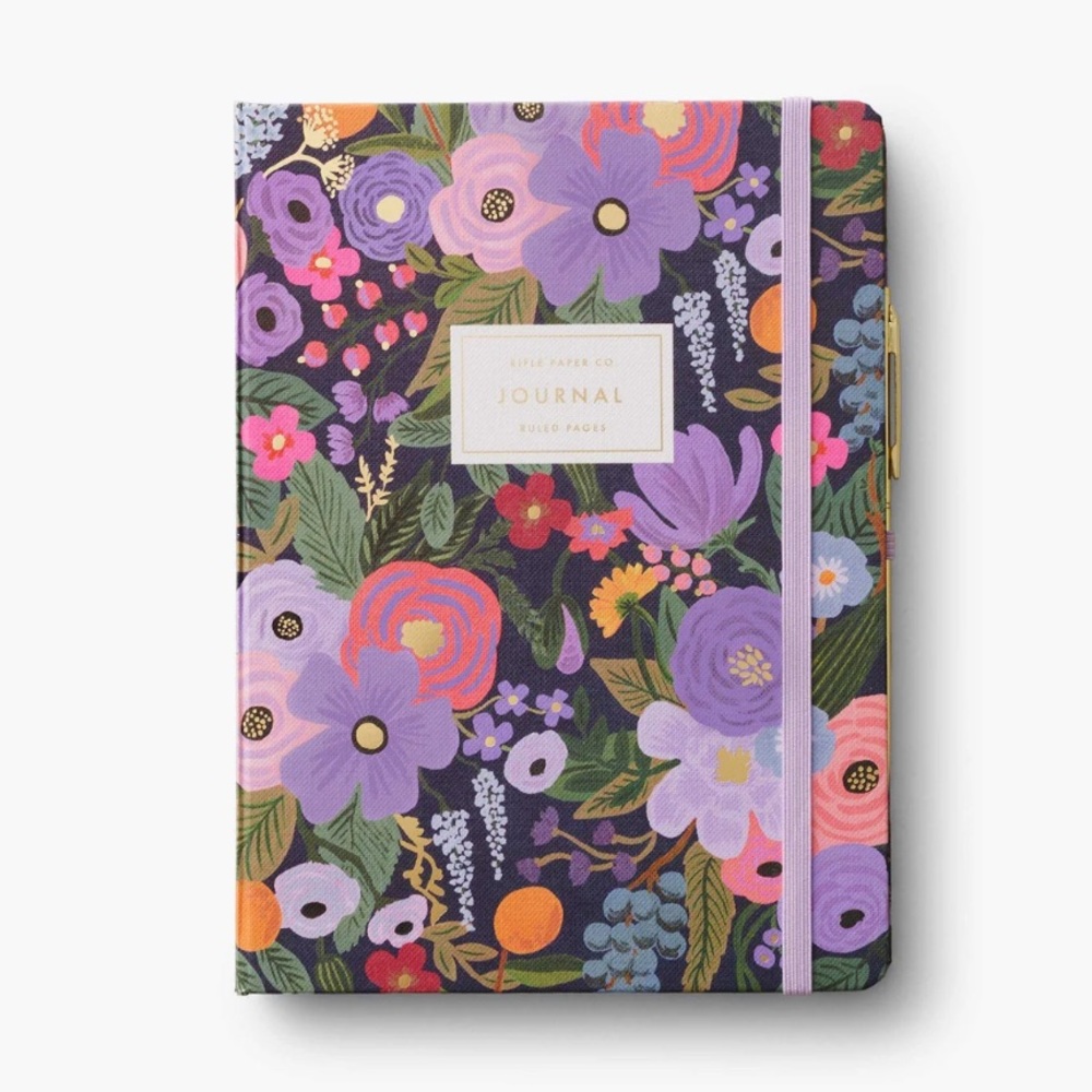 Rifle Paper Co. journal with pen